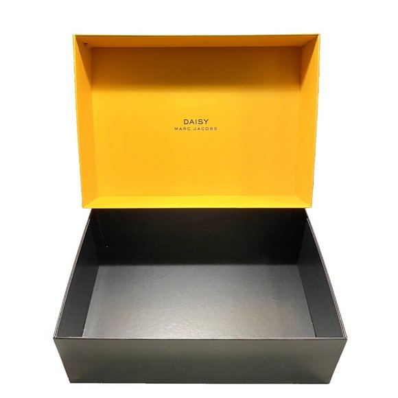 Daisy Marc Jacobs Perfume Box Yellow Cute Storage Display Rectangular Flowers - Picture 7 of 16